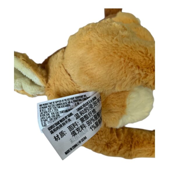 Disney Bambi Plush Deer – 10” Stuffed Animal – Embroidered Eyes – Soft Brown & C - Picture 5 of 5